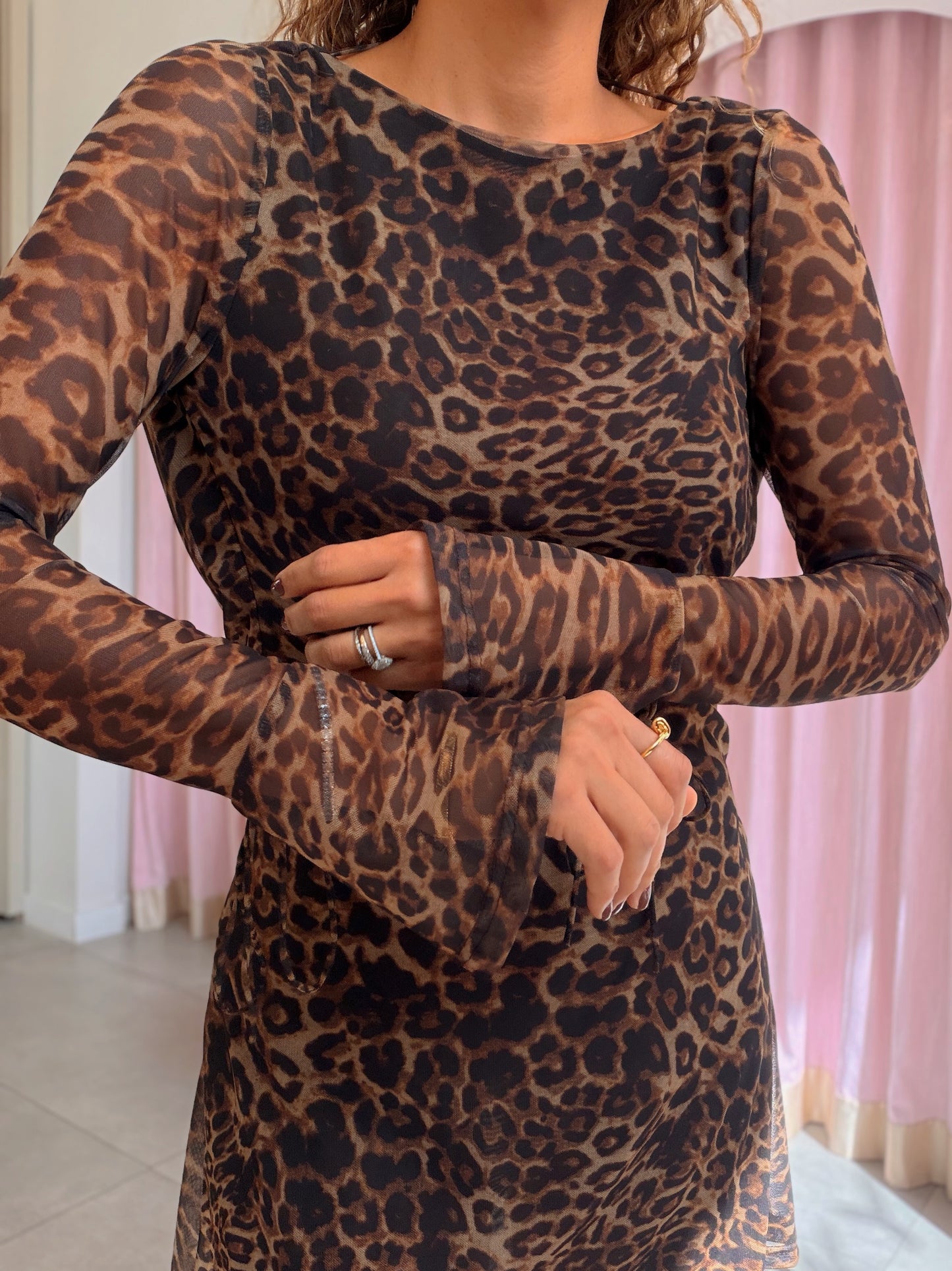 Shear Leo dress