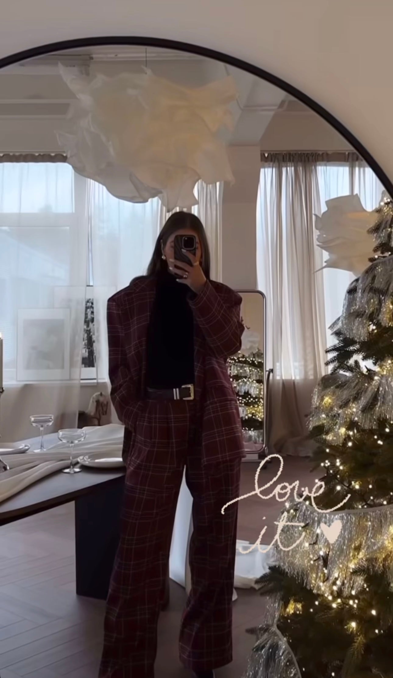 Red Checker Pants