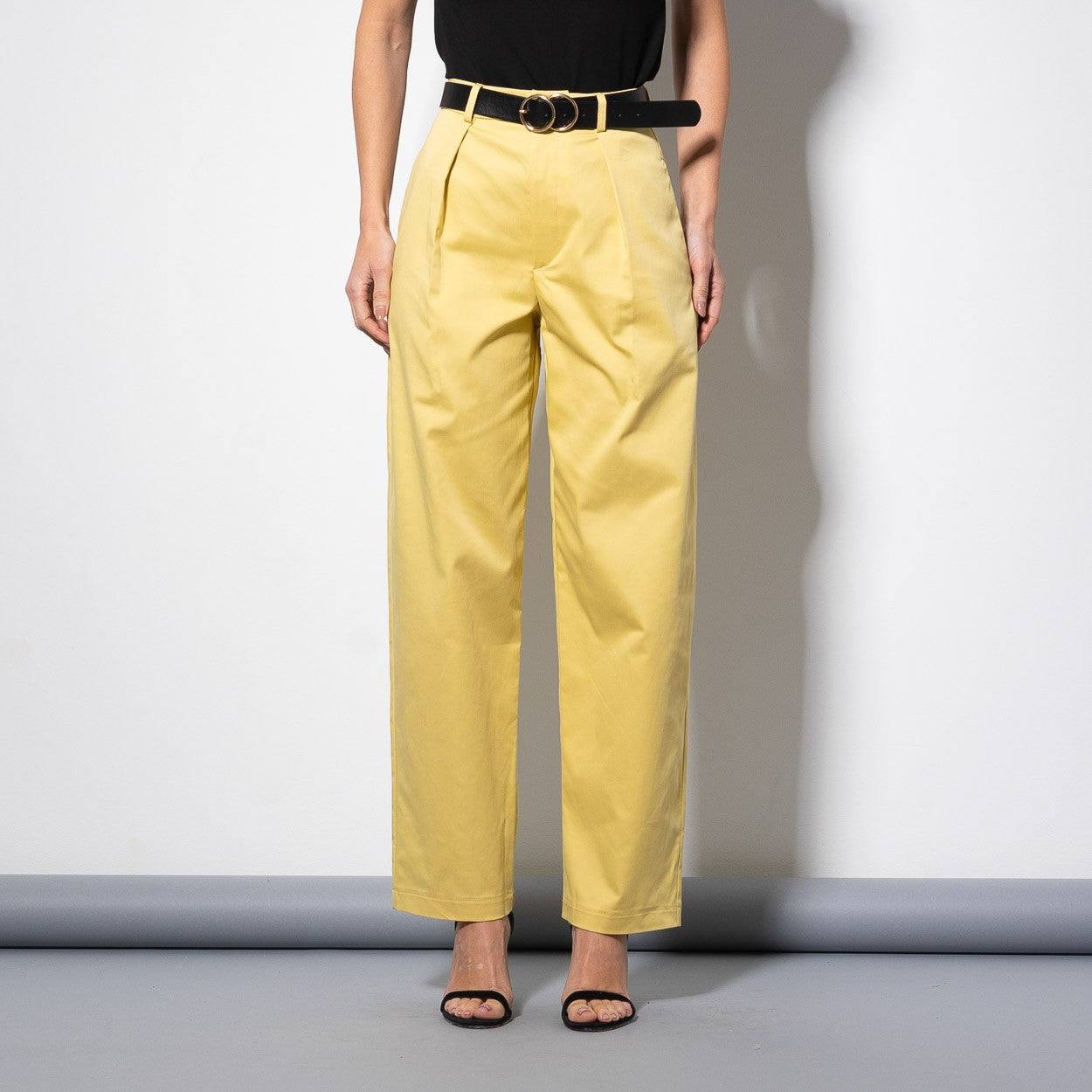 パンツ BACKLASH MARYAM ITALY KIP SEMI-SARROUEL COTTON/LINEN SAROUEL PANTS – THE SHOP YOHJI YAMAMOTO