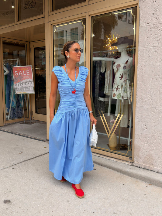 Coastal maxi dress