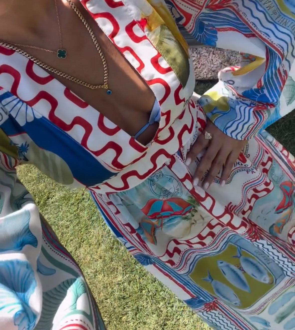 Postcard dress
