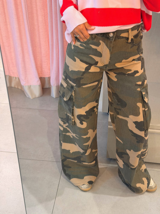 Camo jeans