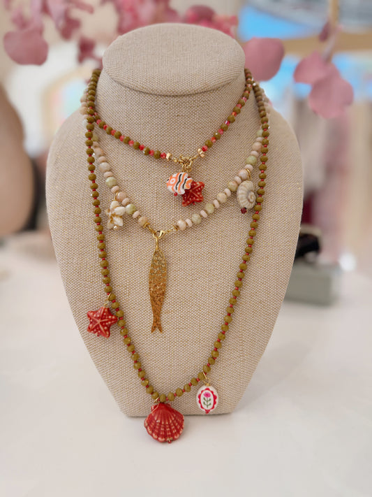 Clau summer necklaces