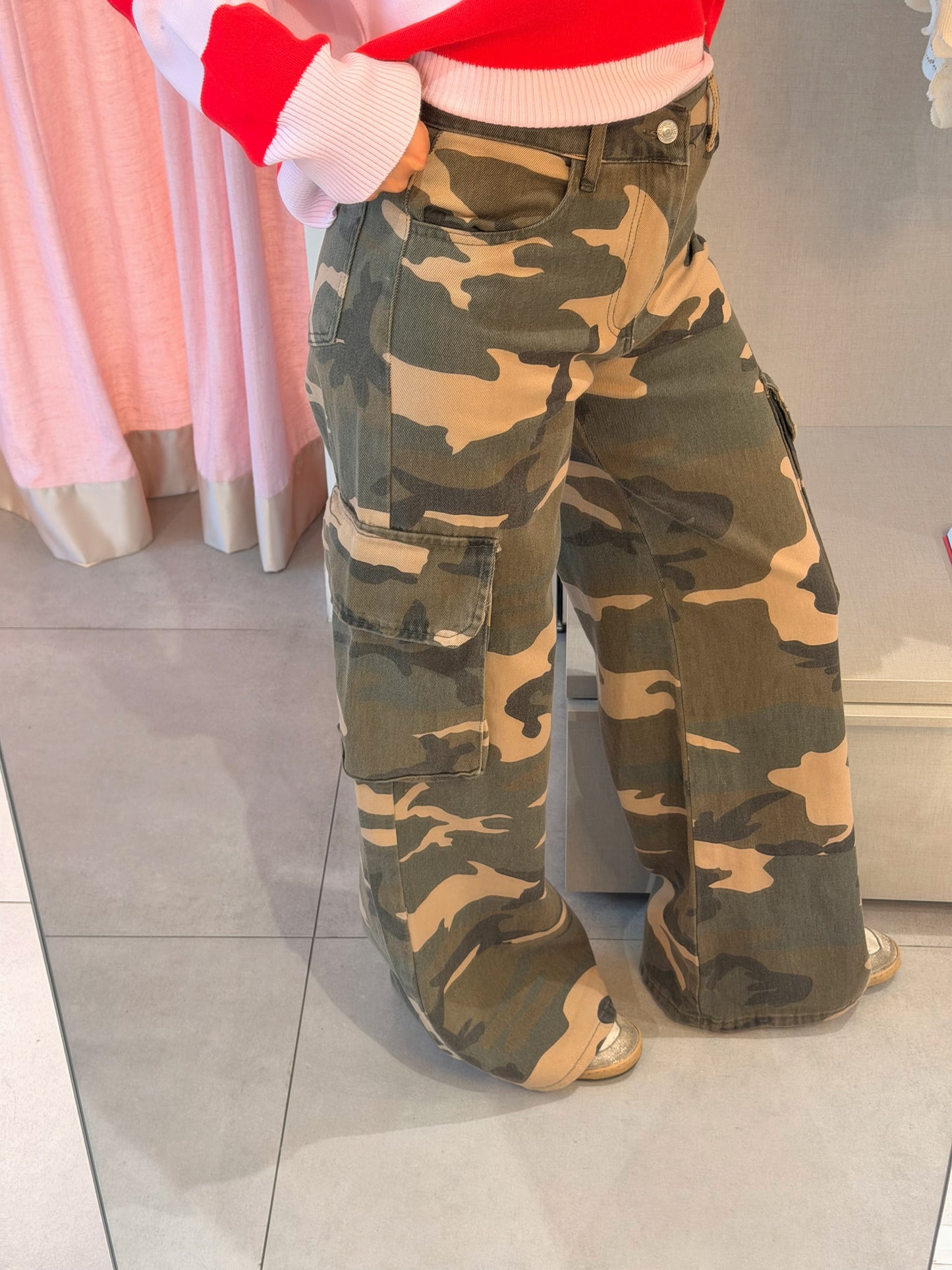 Camo jeans