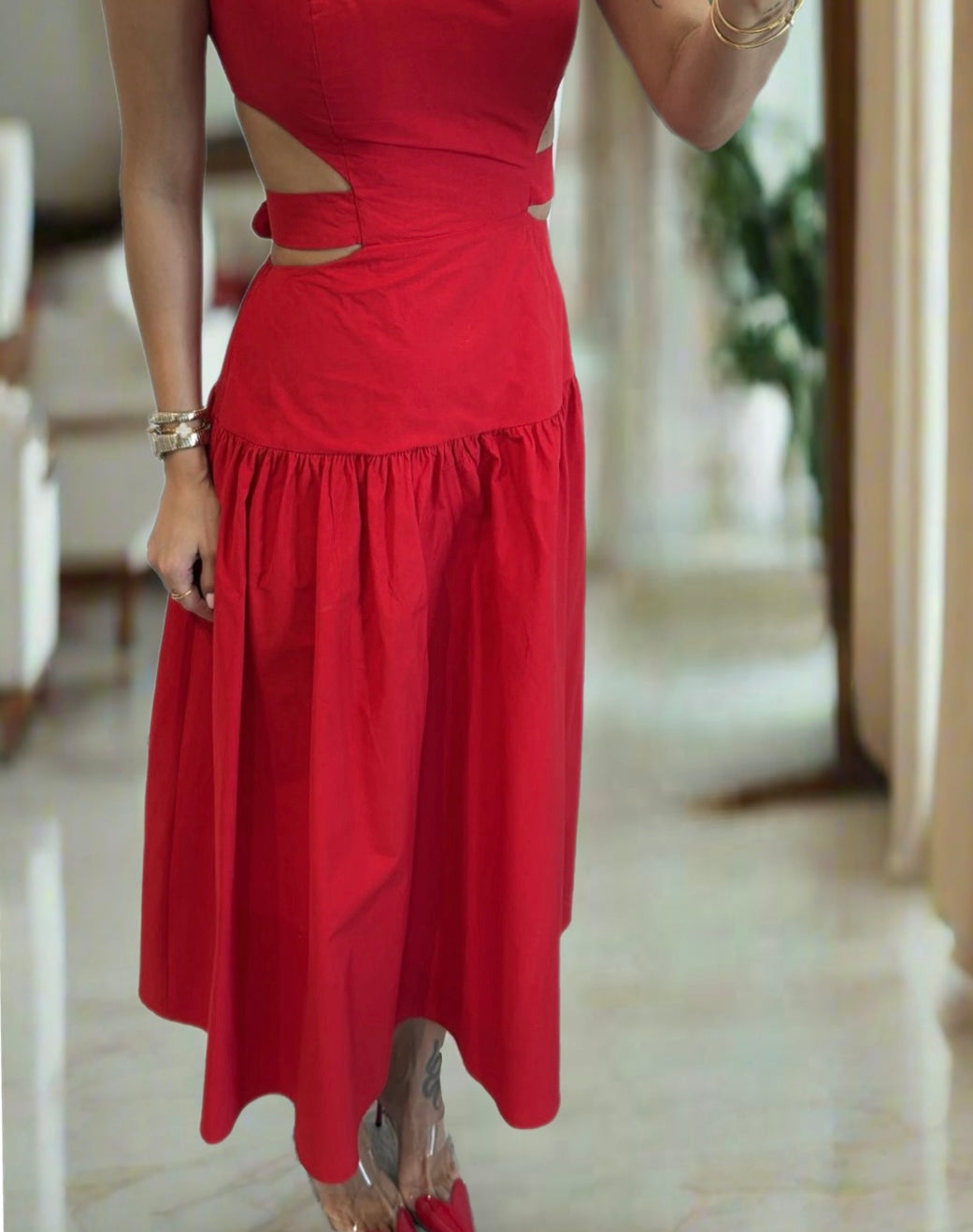 Red Tulip Dress