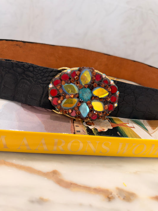 Mosaic vintage belt