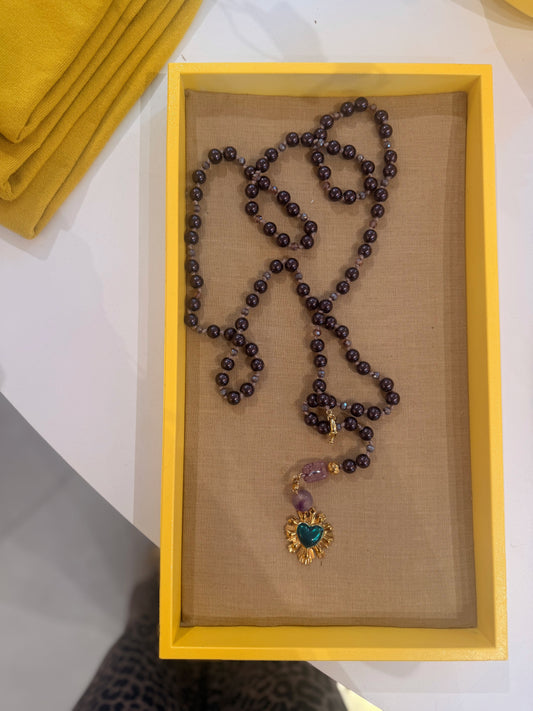 Clau heart necklaces