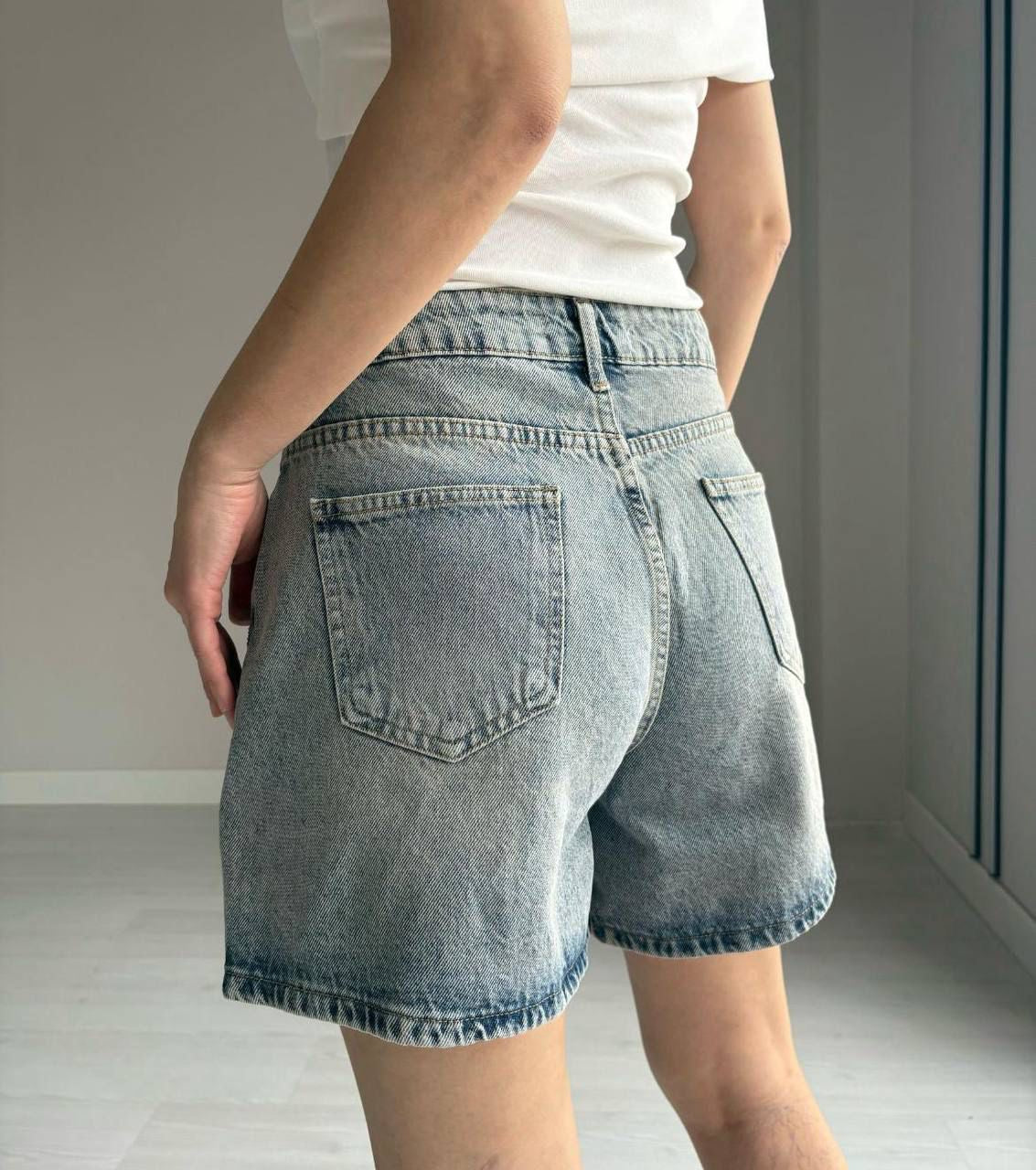 Sparkle Denim Shorts