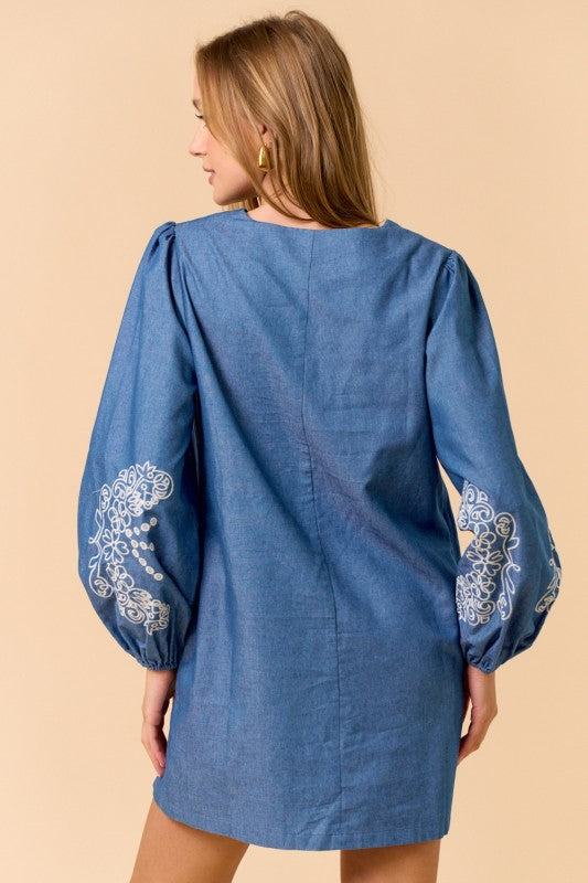 Embroidered Dress