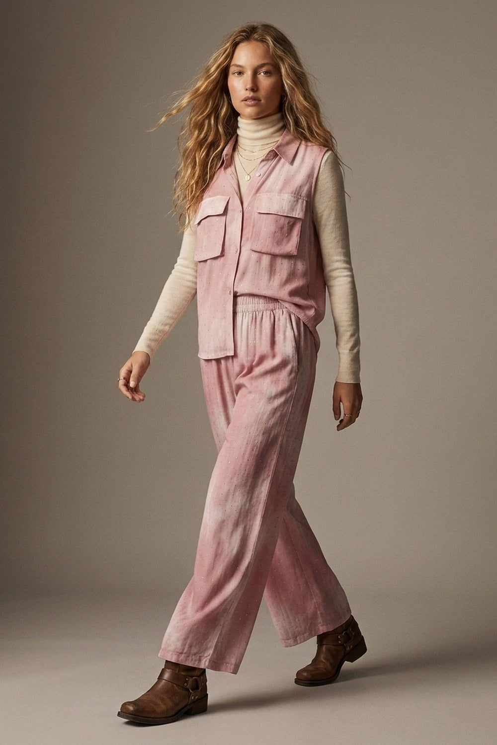 Glow Wide-Leg Pants