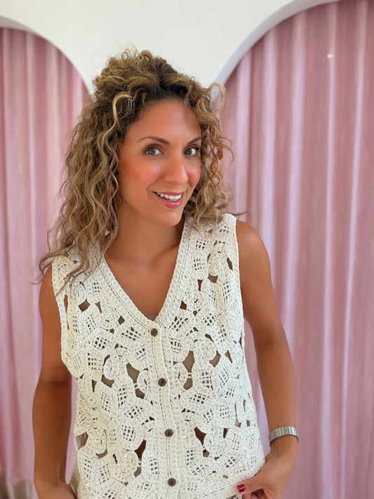 Crochet vest