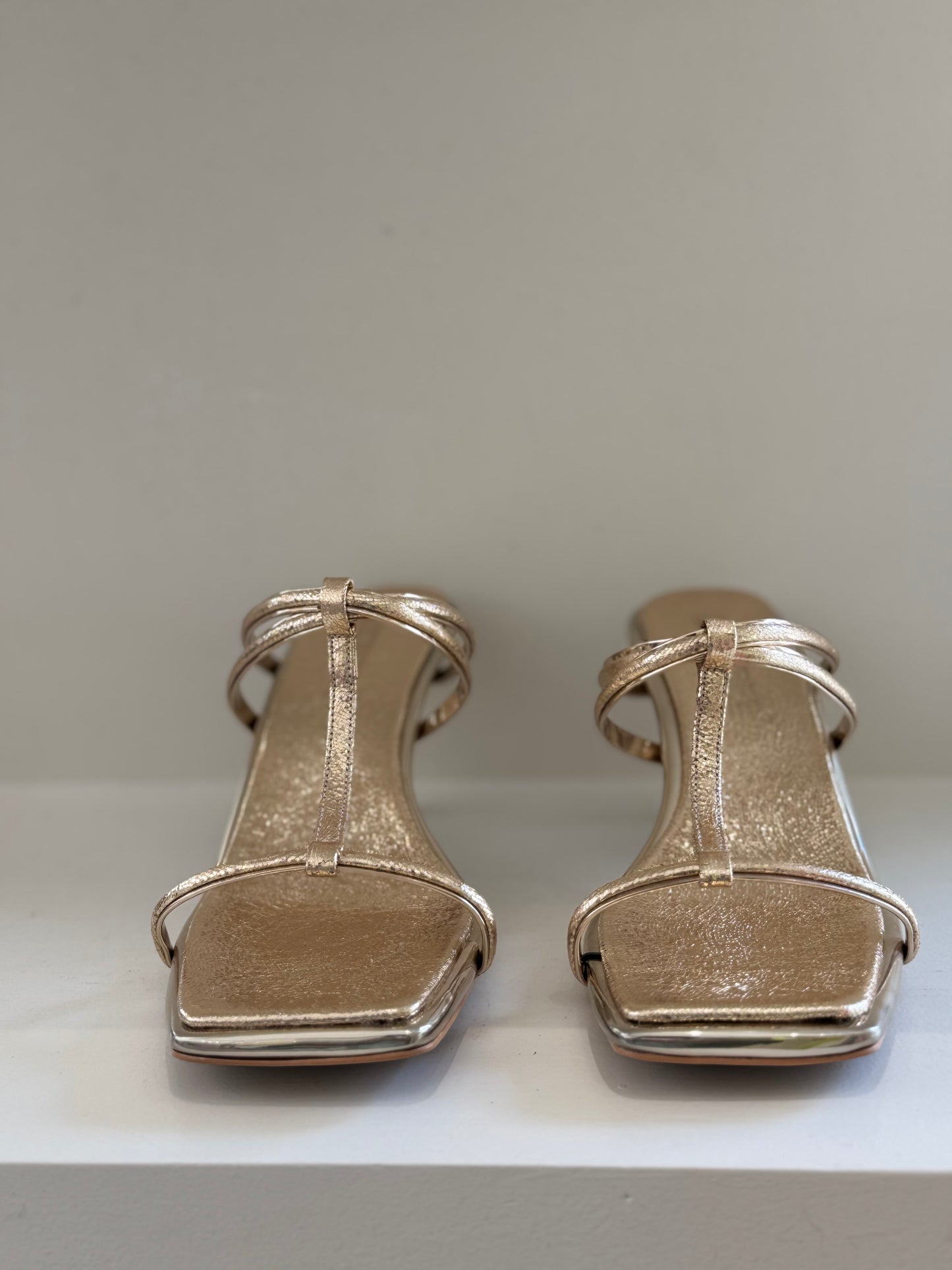 Gold Sandals