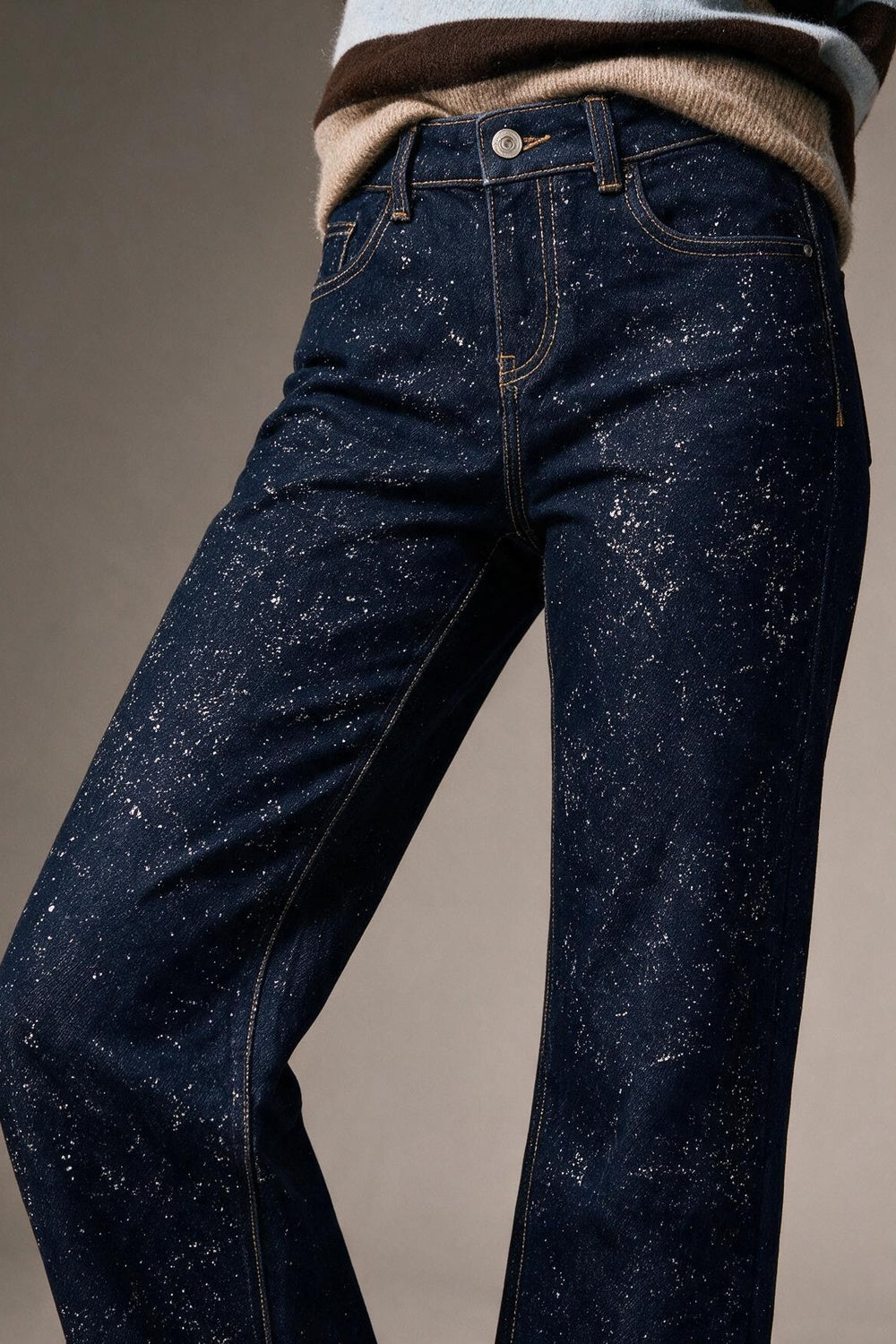 Glitter jeans
