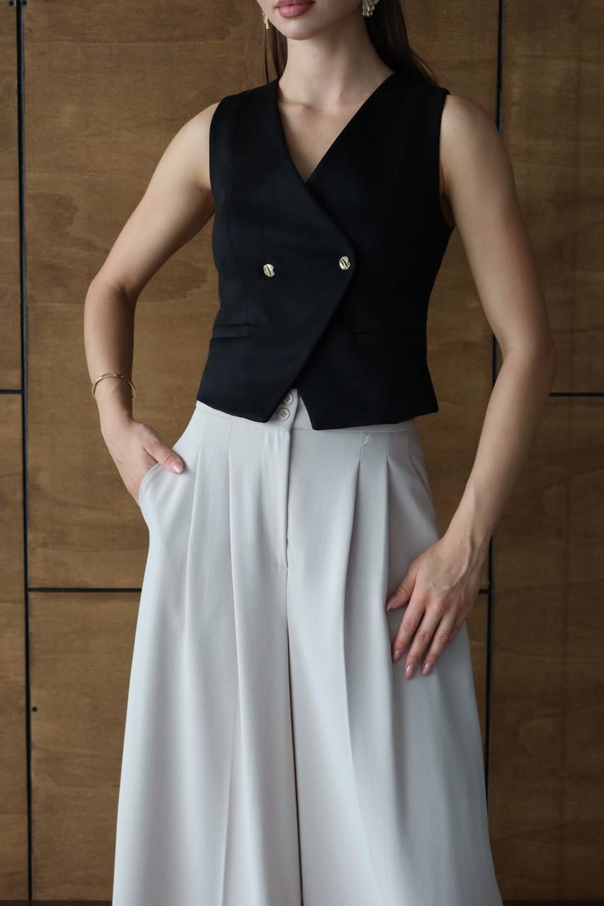 Suede Vest