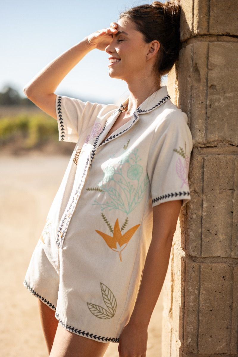 Spring Garden Romper