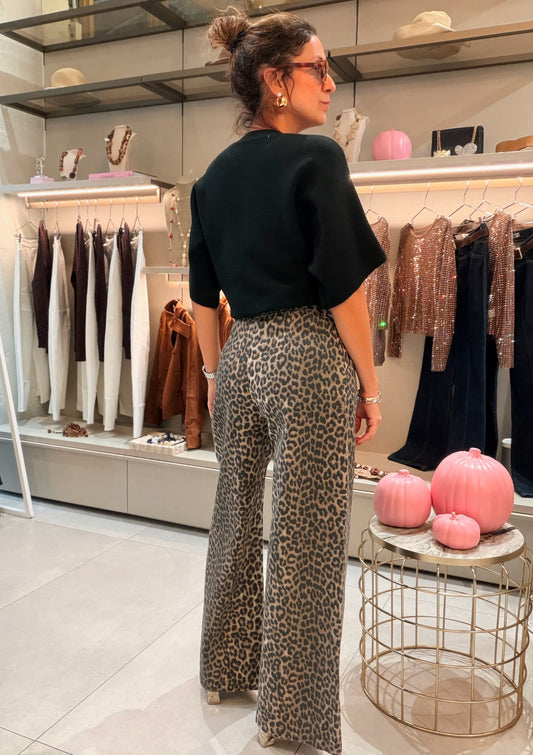 Leopard Jeans