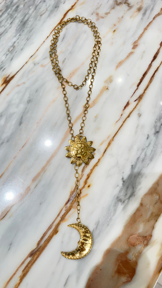 Moon / Sun Necklace