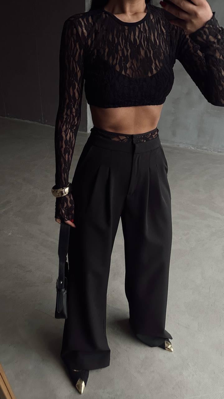 Lace Trousers