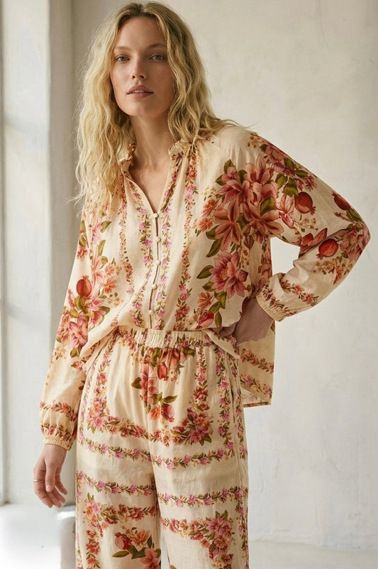 Boho Flores top
