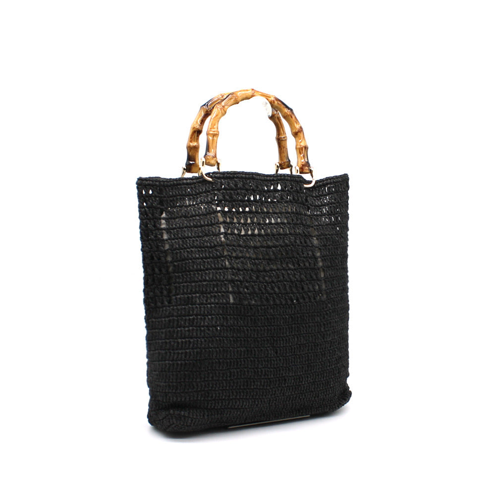 Bamboo Woven Tote