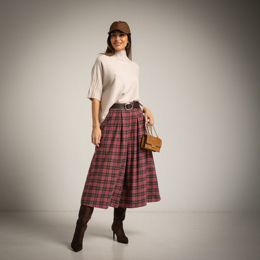 Checker skirt
