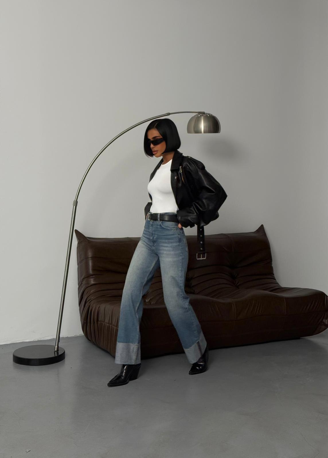 True blue jeans