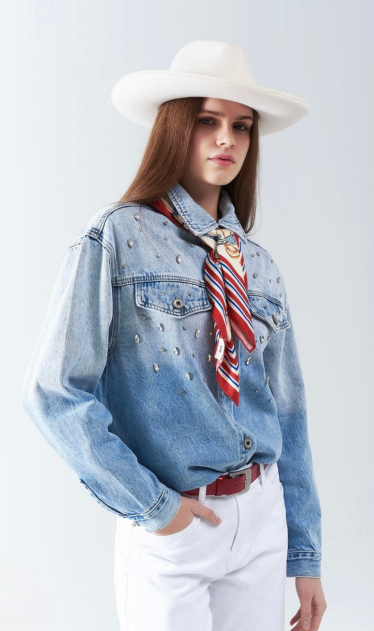 Denim shirt