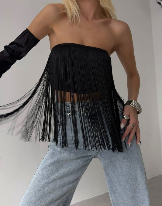 Kendall Fringes Top