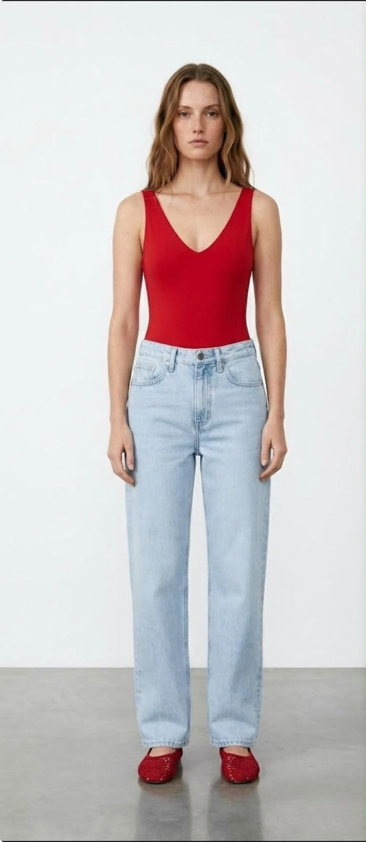 Red Bodysuit