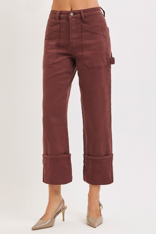 Brown Jean Pants
