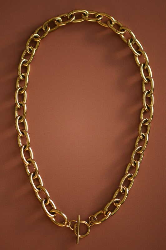 Smooth Link Necklace