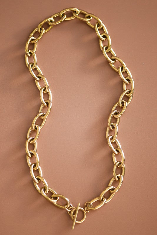 Smooth Link Necklace