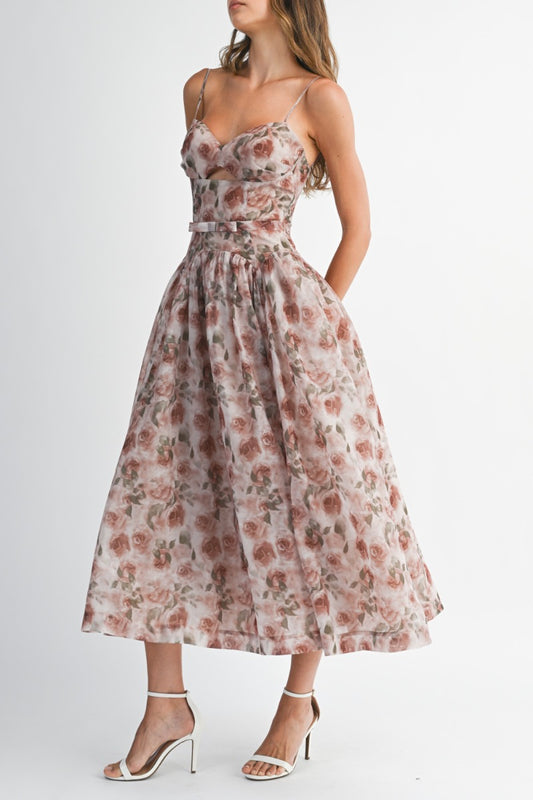Rose Cocktail Dress