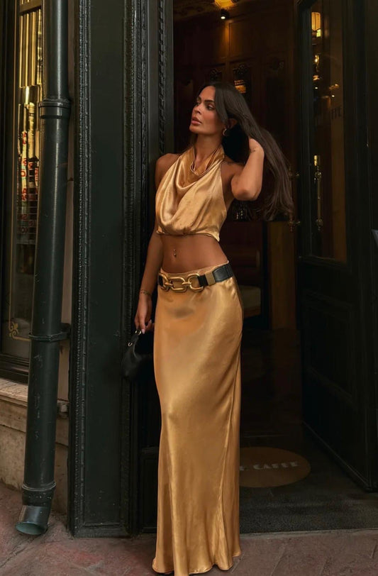 Glow Draped top