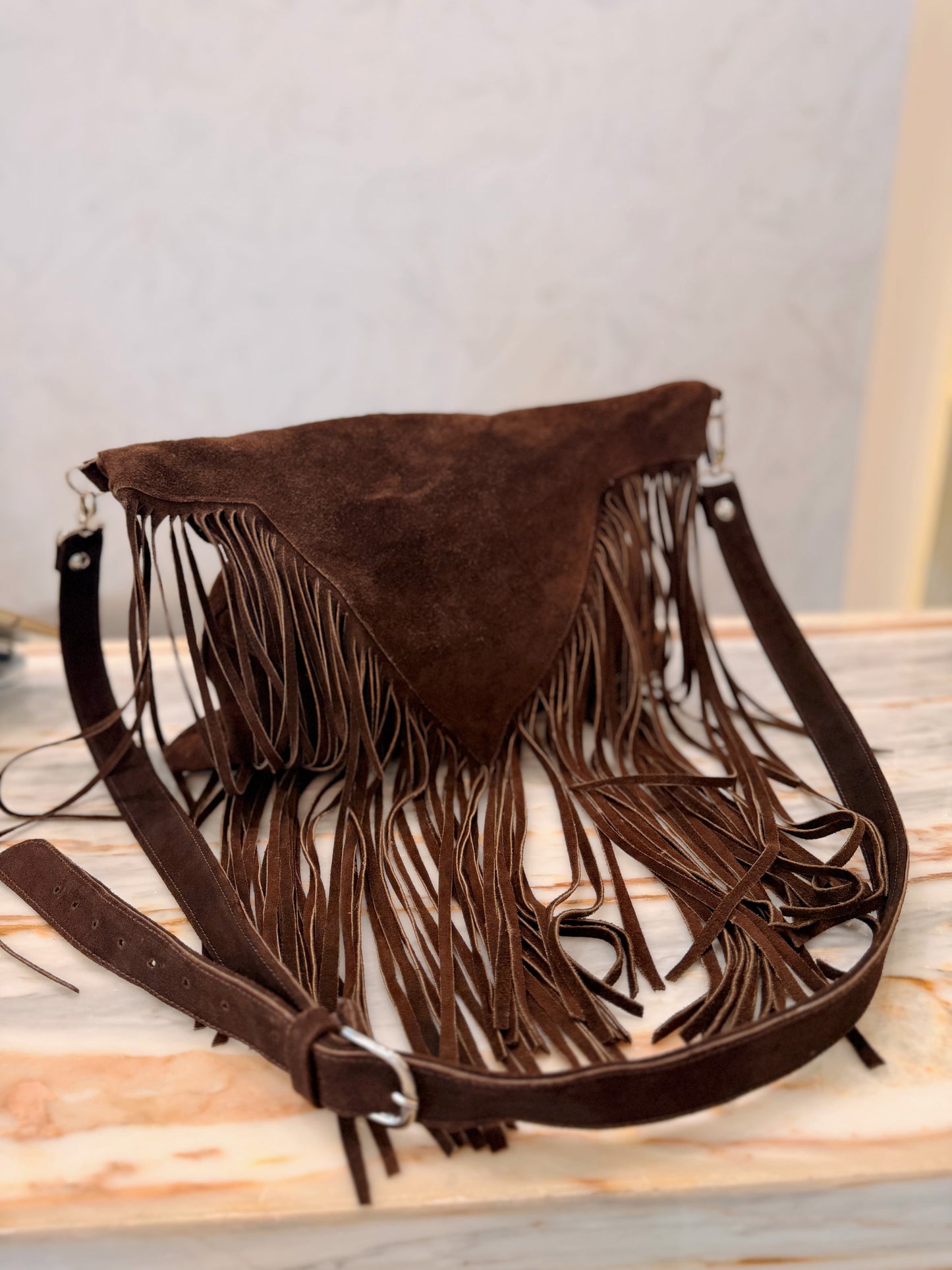 Pre-Loved fringes bag