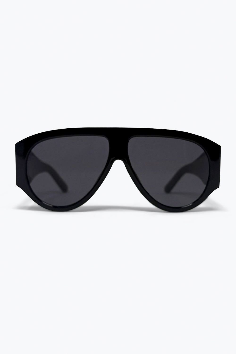 Black aviator sunglasses