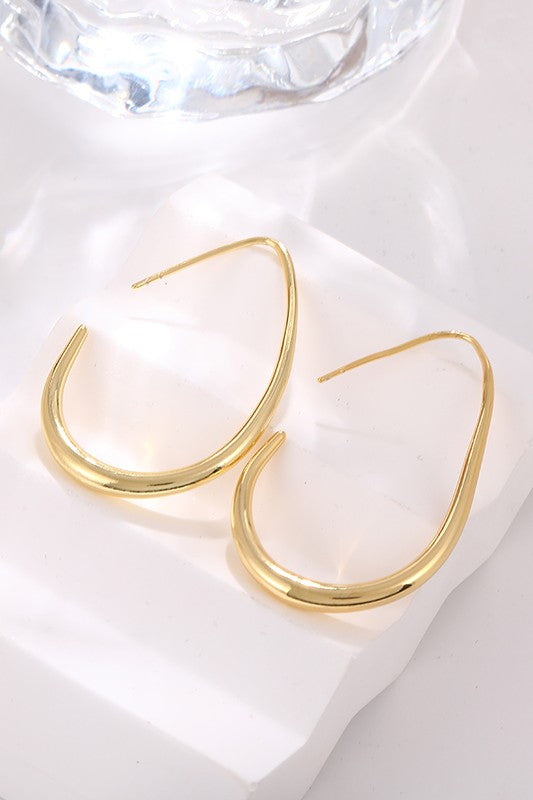 Thin Hoop Earrings