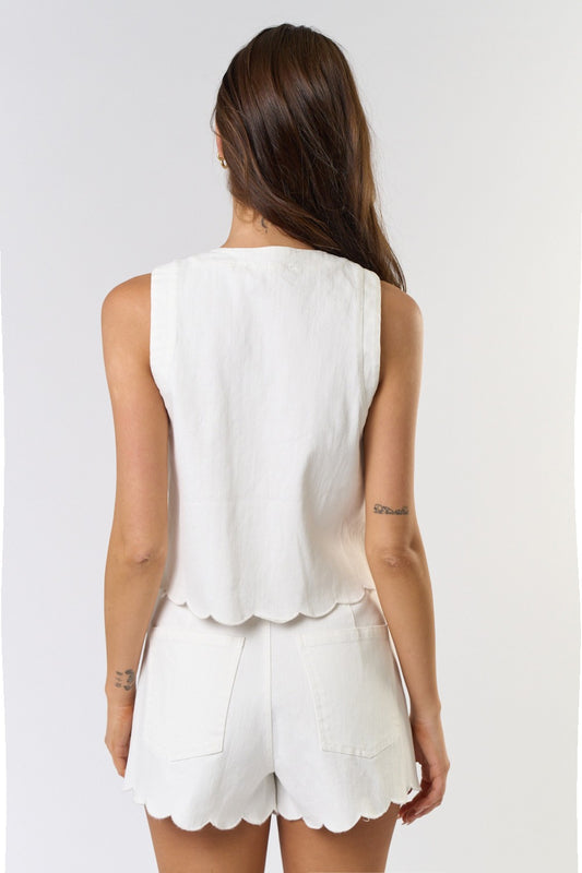 Embroidered Vest