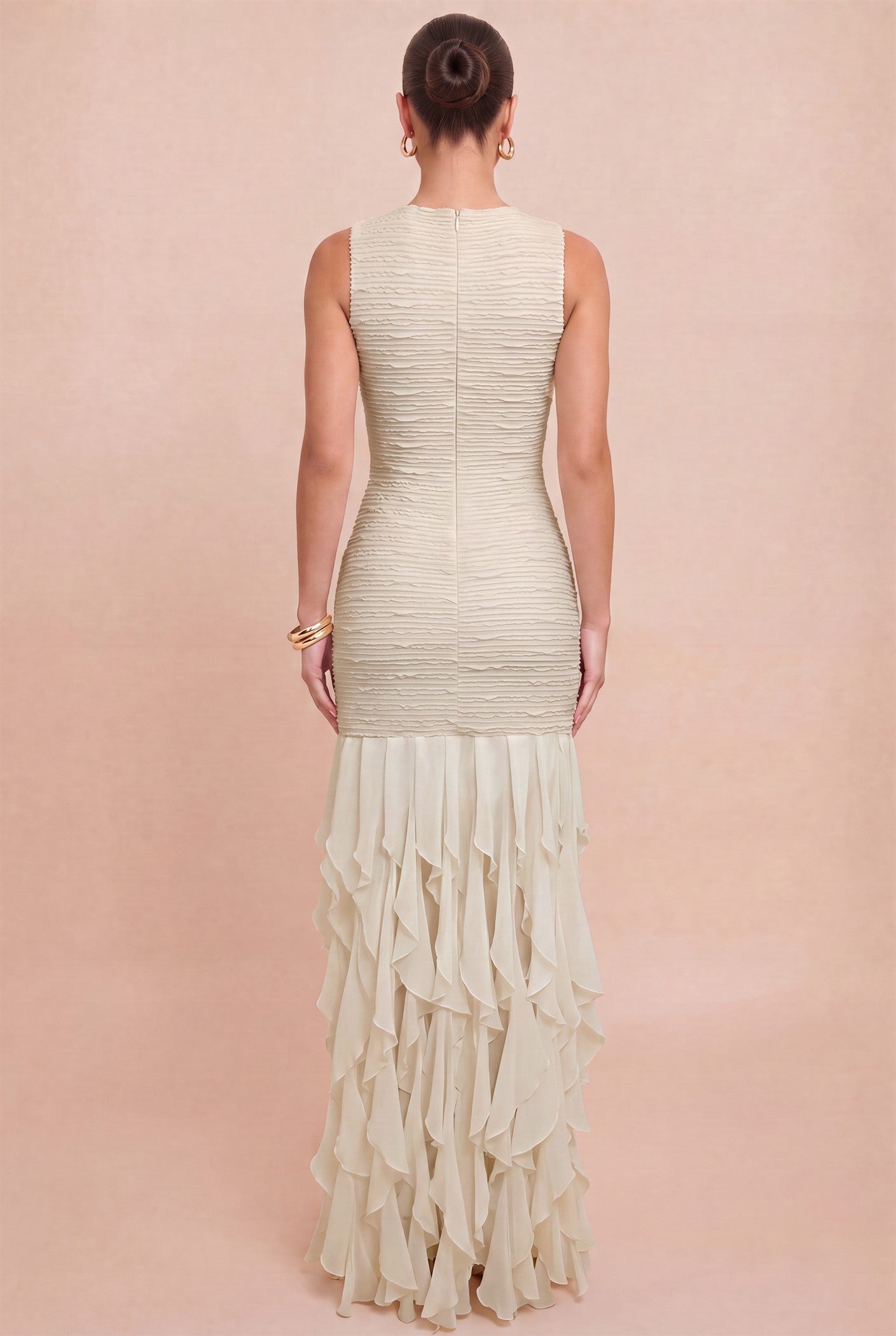 Crochet Ruffle Dress