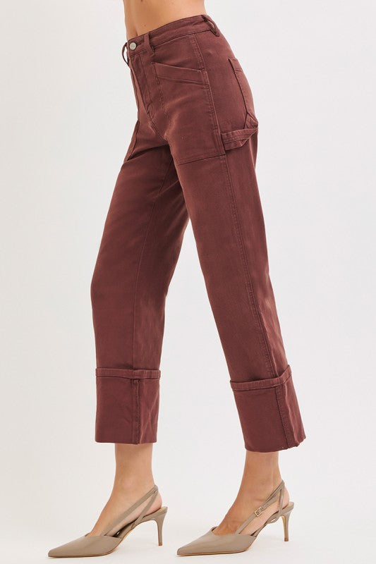 Brown Jean Pants