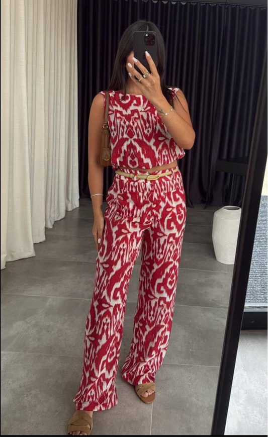 Red Terraza Top