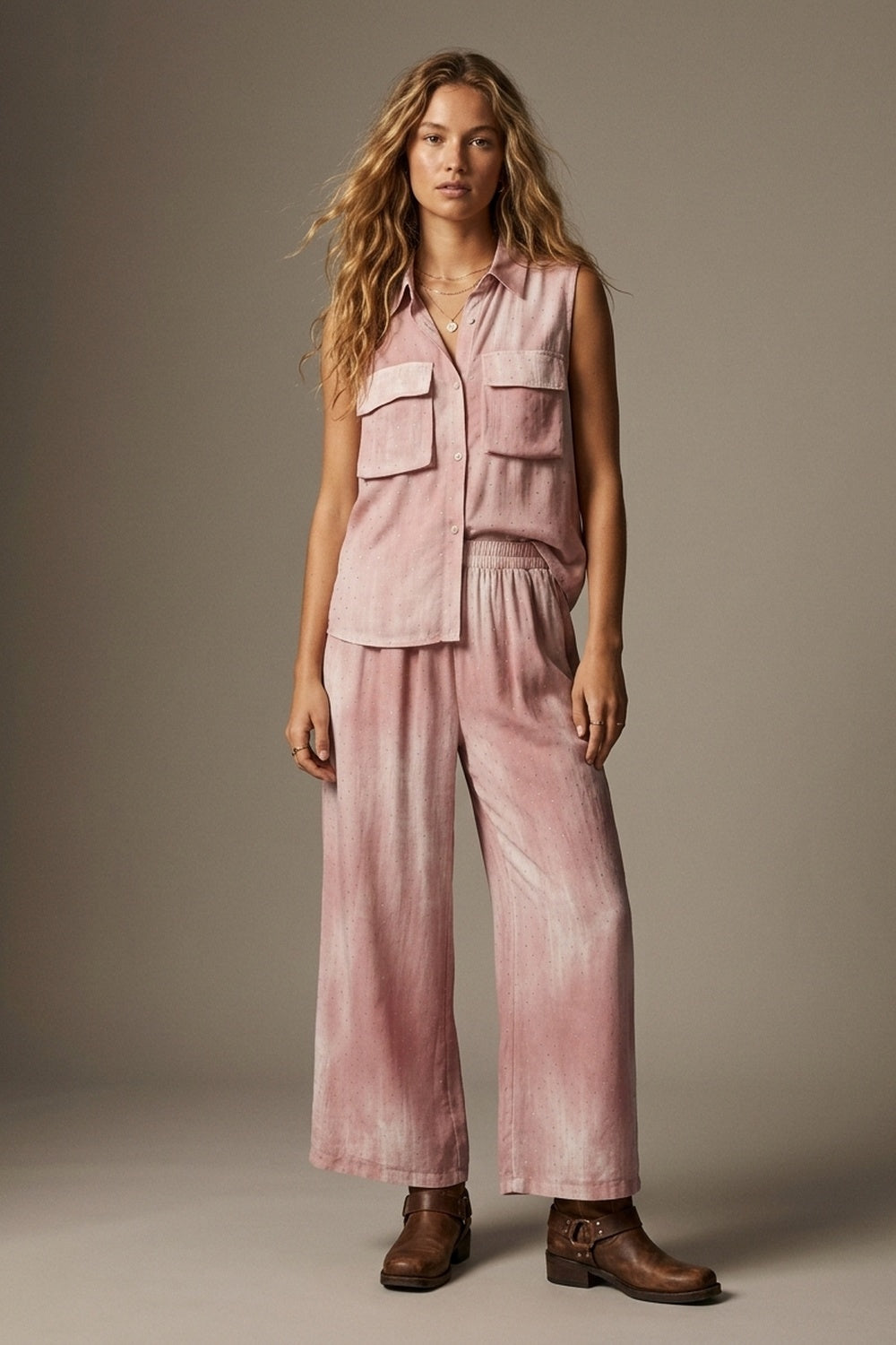 Glow Wide-Leg Pants