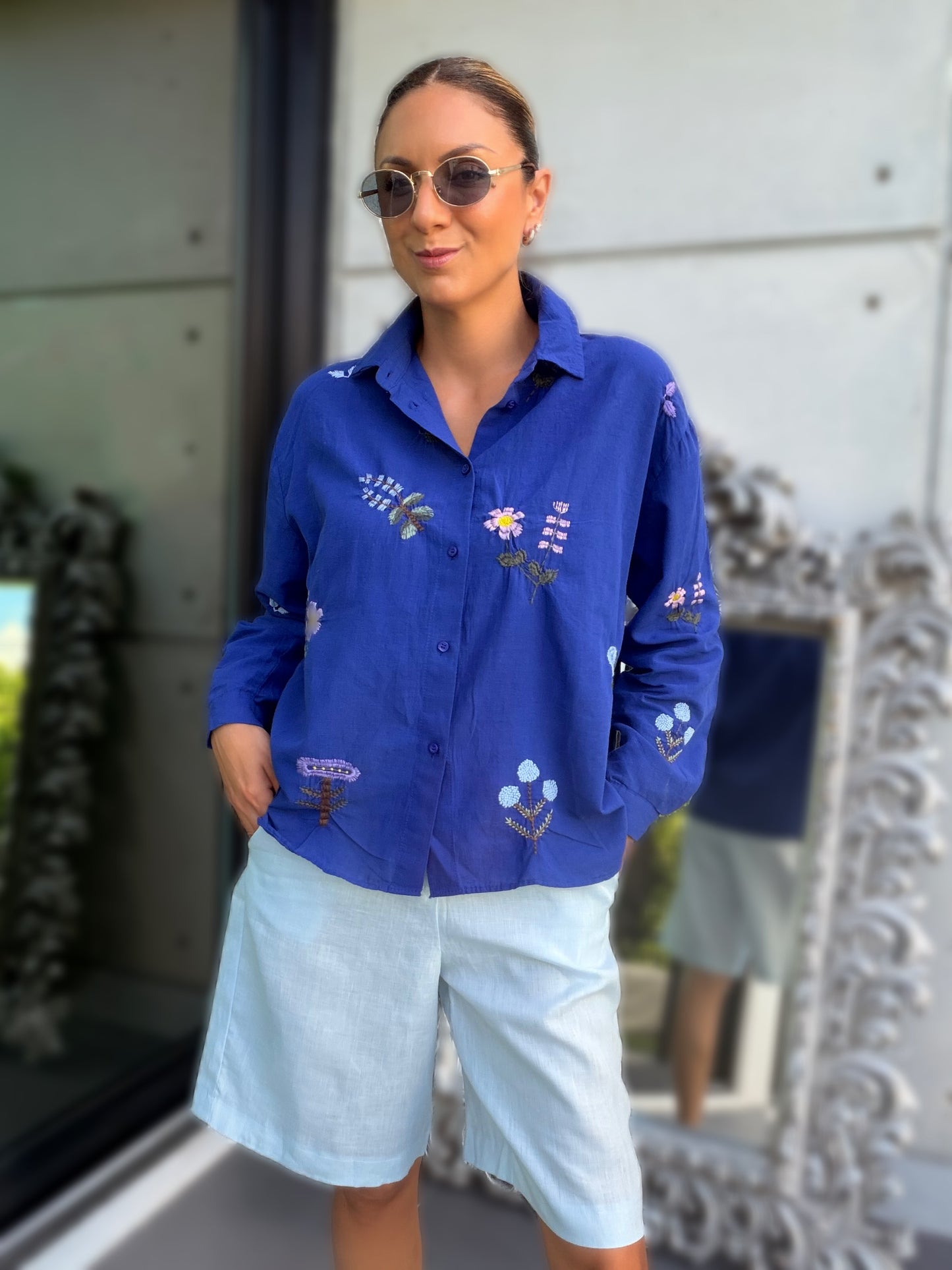 Blue bell shirt
