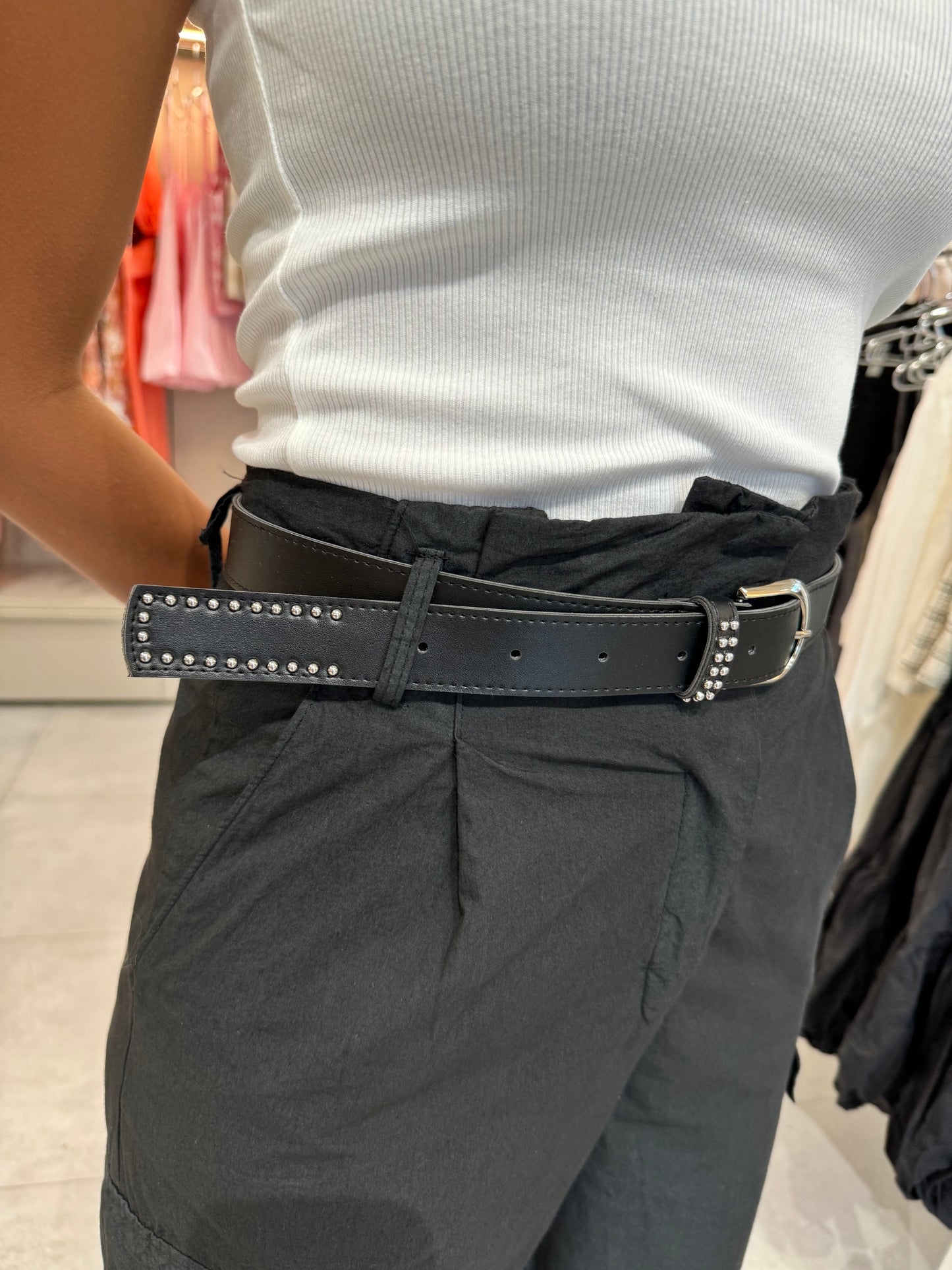 Belted Cargo Pants