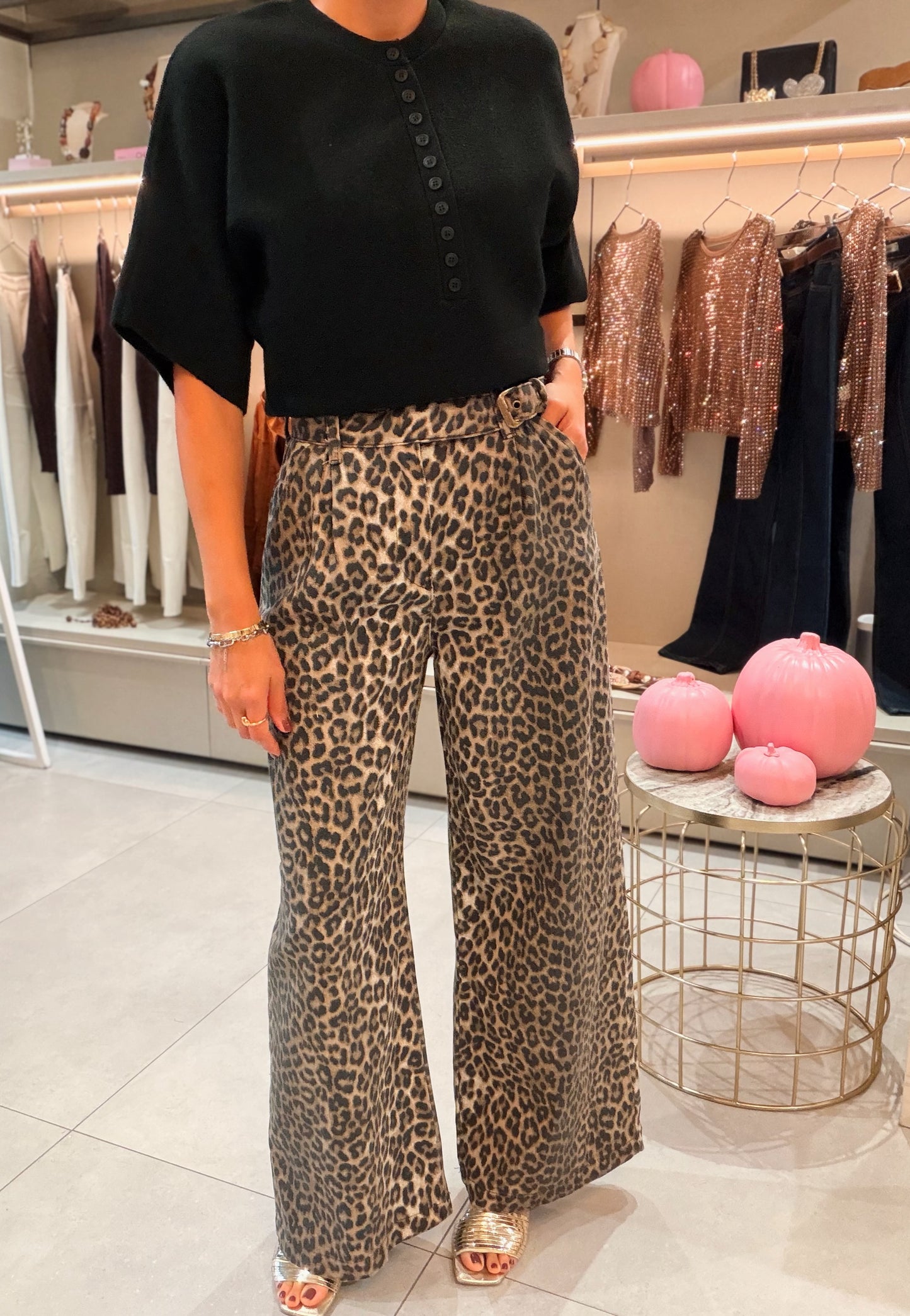 Leopard Jeans