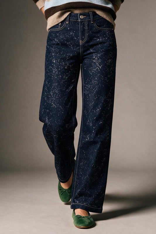 Glitter jeans