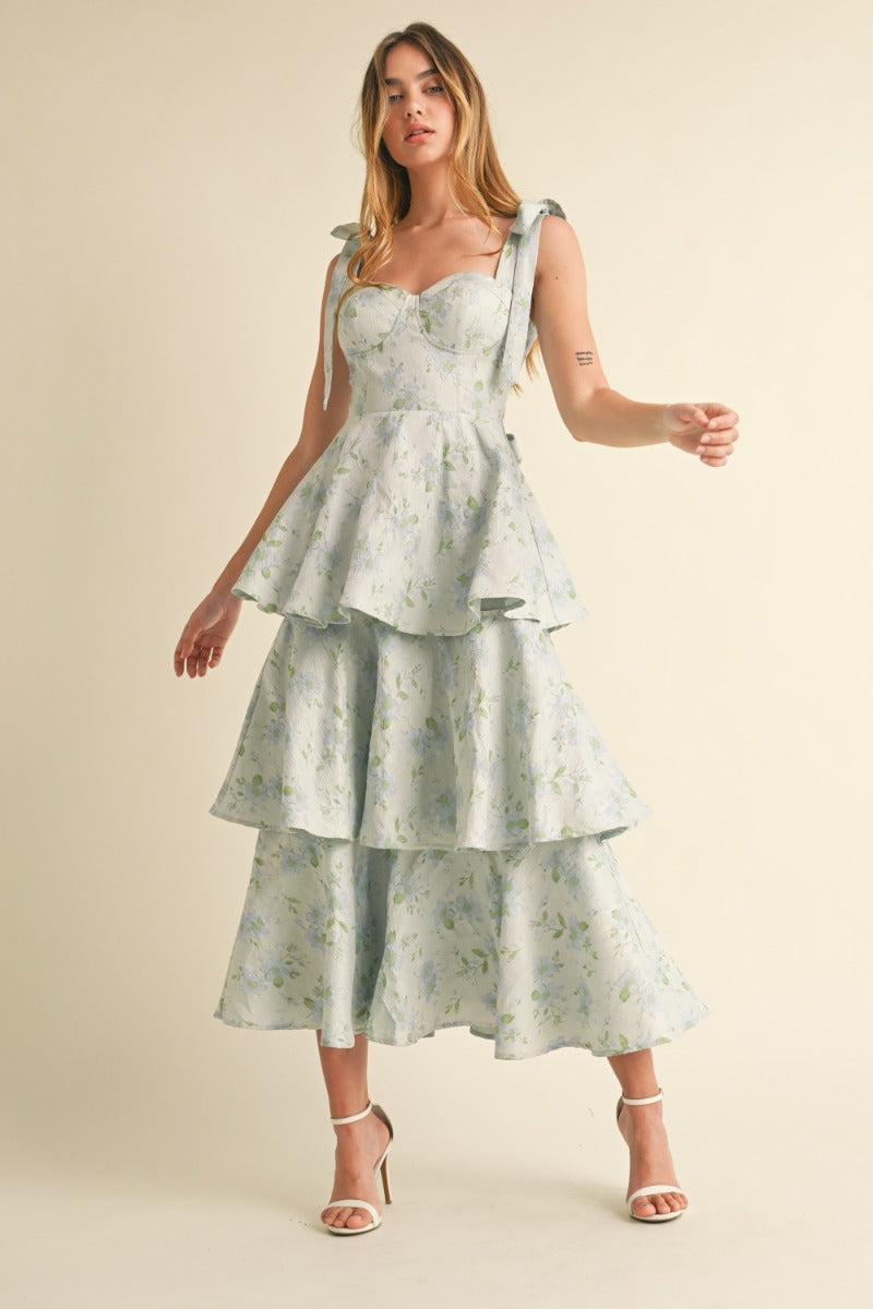 Blue Bloom Dress