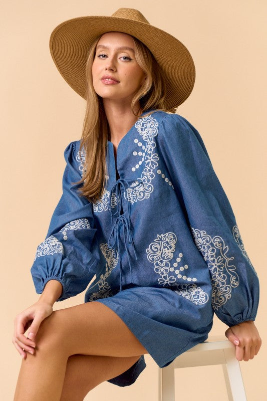Embroidered Dress