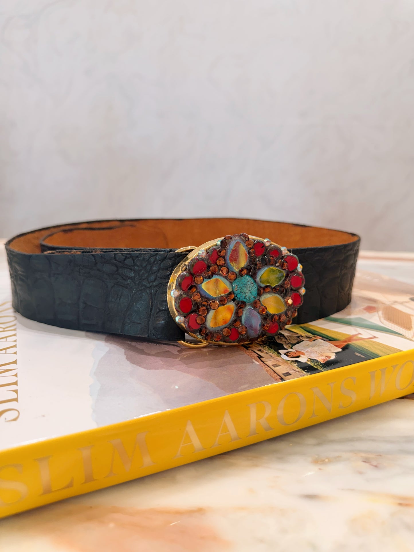 Mosaic vintage belt