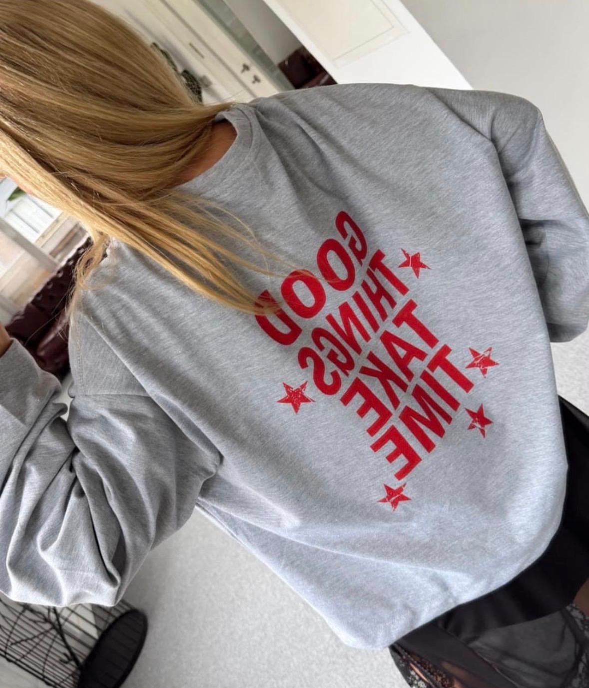 Time sweatshirt